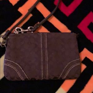 FLASH SALE TODAY ONLY-Coach brown monogram wristle